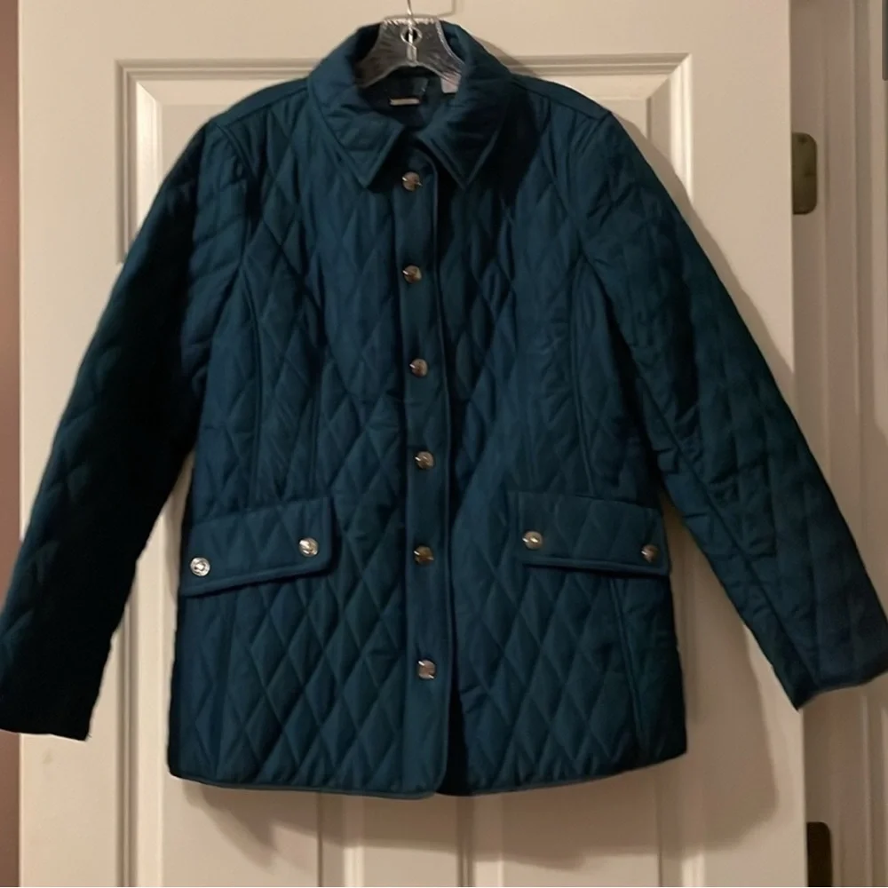 Chico’s Quilted Mid-Length Jacket - Picture 5 of 10
